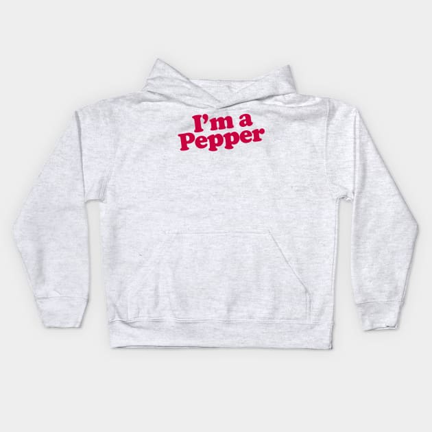 I'm a Pepper Kids Hoodie by JJW Clothing